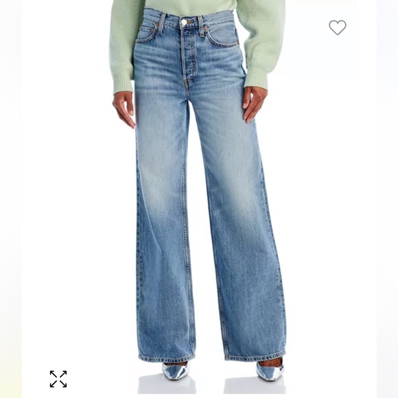 Re/done 70’s Jeans Sunfaded Flow - Picture 3 of 7